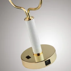 Modern Banker's Lamp w/ USB Port - 15