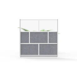 Modular Room Divider Wall System – 70" H x 70" W
