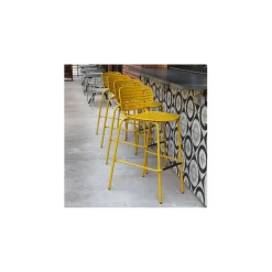 MOM Steel Stacking Outdoor Barstool