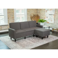 Movvi Lounge Chair with Left Arm