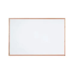 Multipurpose Porcelain Board, Oak Frame - 48"x72"