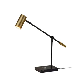 Multi-Use LED Desk Lamp with Wireless Charging Pad