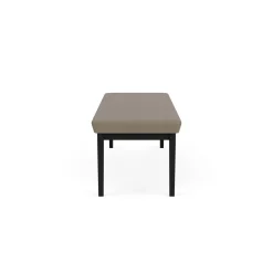 New Castle Steel 3 Seat Bench with Standard Upholstery