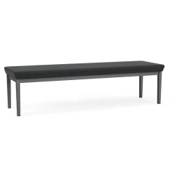 New Castle Steel 3 Seat Bench with Standard Upholstery