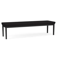 New Castle Steel 3 Seat Bench with Standard Upholstery