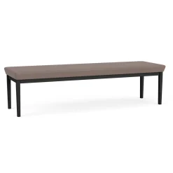 New Castle Steel 3 Seat Bench with Standard Upholstery