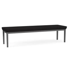 New Castle Steel 3 Seat Bench with Standard Upholstery