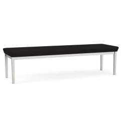 New Castle Steel 3 Seat Bench with Standard Upholstery
