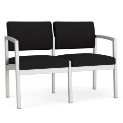 New Castle Steel 2 Seat Sofa with Standard Upholstery