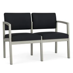New Castle Steel 2 Seat Sofa with Standard Upholstery