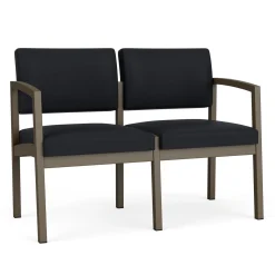 New Castle Steel 2 Seat Sofa with Standard Upholstery