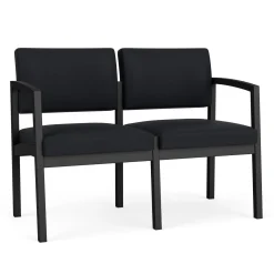 New Castle Steel 2 Seat Sofa with Standard Upholstery