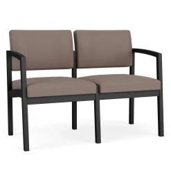 New Castle Steel 2 Seat Sofa with Standard Upholstery
