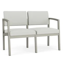 New Castle Steel 2 Seat Sofa with Standard Upholstery