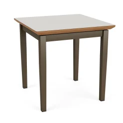 New Castle Steel End Table with Laminate Top - 20