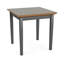 New Castle Steel End Table with Laminate Top - 20