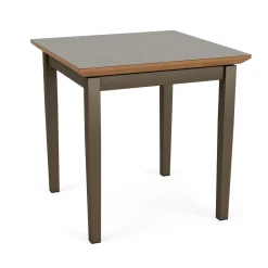 New Castle Steel End Table with Laminate Top - 20