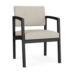 New Castle Steel Guest Chair with Designer Upholstery