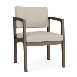 New Castle Steel Guest Chair with Designer Upholstery