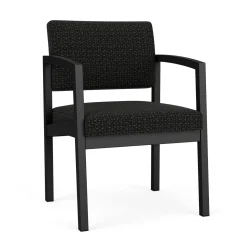New Castle Steel Guest Chair with Designer Upholstery