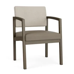 New Castle Steel Guest Chair with Designer Upholstery