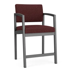 New Castle Steel Hip Chair with Designer Upholstery