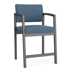 New Castle Steel Hip Chair with Standard Upholstery