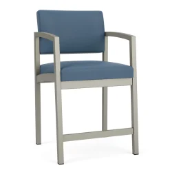 New Castle Steel Hip Chair with Standard Upholstery