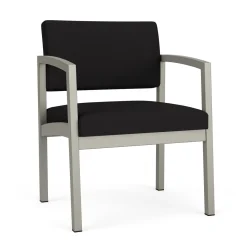 New Castle Steel Oversized Guest Chair with Standard Upholstery