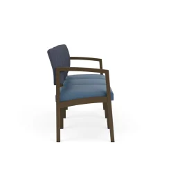 New Castle Steel Three Seat Sofa Designer Upholstery