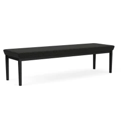 New Castle Steel Three Seat Bench with Designer Upholstery