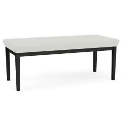 New Castle Steel Two Seat Bench with Standard Upholstery