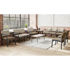 New Castle Two Seat Sofa with Designer Upholstery