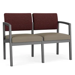New Castle Two Seat Sofa with Designer Upholstery