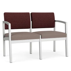 New Castle Two Seat Sofa with Designer Upholstery