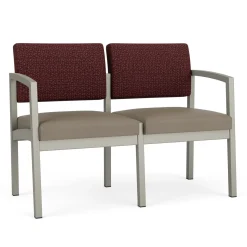 New Castle Two Seat Sofa with Designer Upholstery