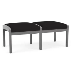 New Castle Wood 2 Seat Bench with Standard Upholstery