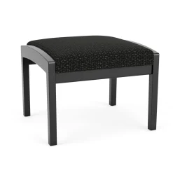 New Castle Wood 1 Seat Bench with Designer Upholstery