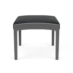 New Castle Wood 1 Seat Bench with Standard Upholstery
