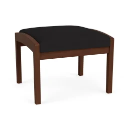 New Castle Wood 1 Seat Bench with Standard Upholstery