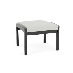 New Castle Wood 1 Seat Bench with Standard Upholstery