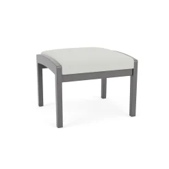 New Castle Wood 1 Seat Bench with Standard Upholstery