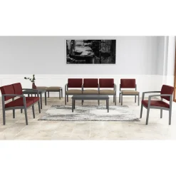 New Castle Wood Guest Chair with Standard Upholstery