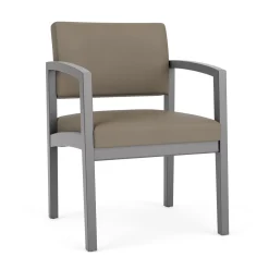 New Castle Wood Guest Chair with Standard Upholstery