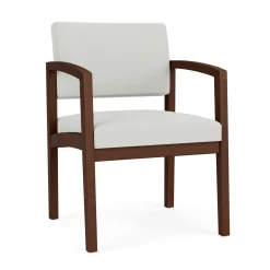 New Castle Wood Guest Chair with Standard Upholstery