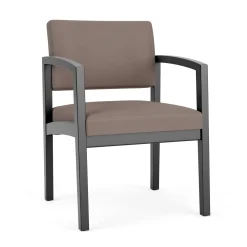 New Castle Wood Guest Chair with Standard Upholstery