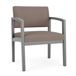 New Castle Wood Oversized Guest Chair with Standard Upholstery