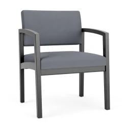 New Castle Wood Oversized Guest Chair with Standard Upholstery