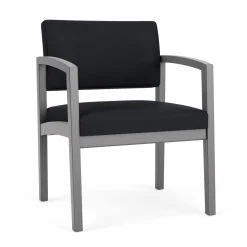 New Castle Wood Oversized Guest Chair with Standard Upholstery