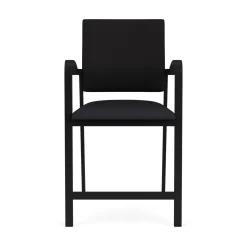Newport Fabric Hip Chair with Fabric Back and Vinyl Seat